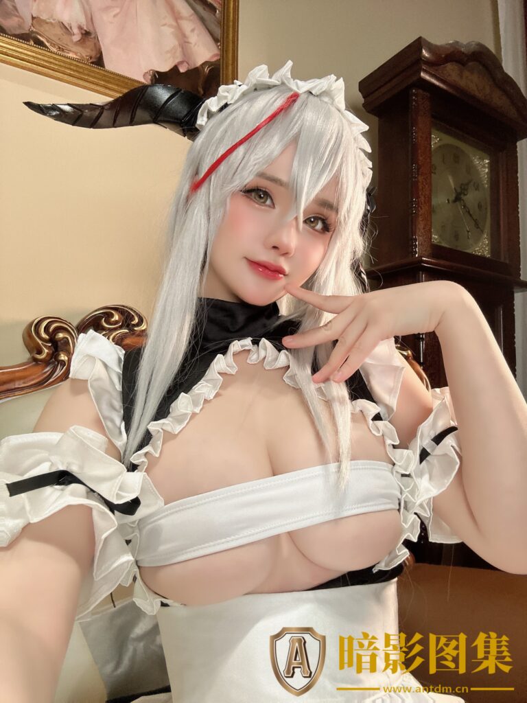 图片[2]-前羽 NO.008 埃吉尔女仆 [28P-46MB]-暗影图集