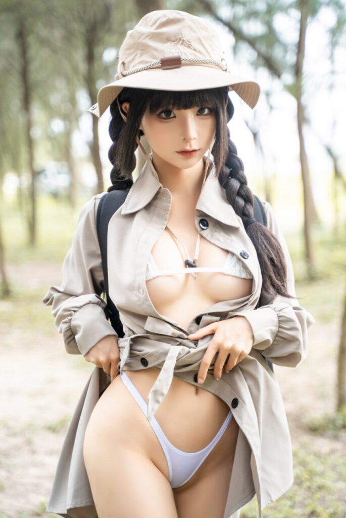 图片[2]-蠢沫沫 NO.327 露营[53P-763MB]-暗影图集