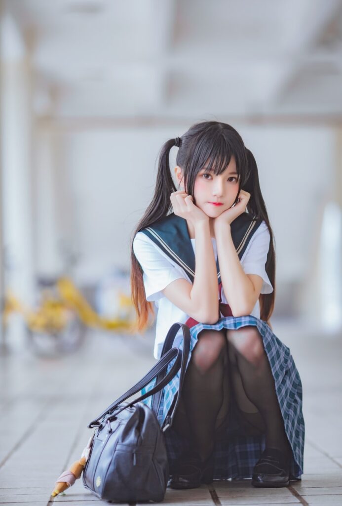 桜桃喵 – NO.196 雨恋 [28P-228MB]-暗影图集