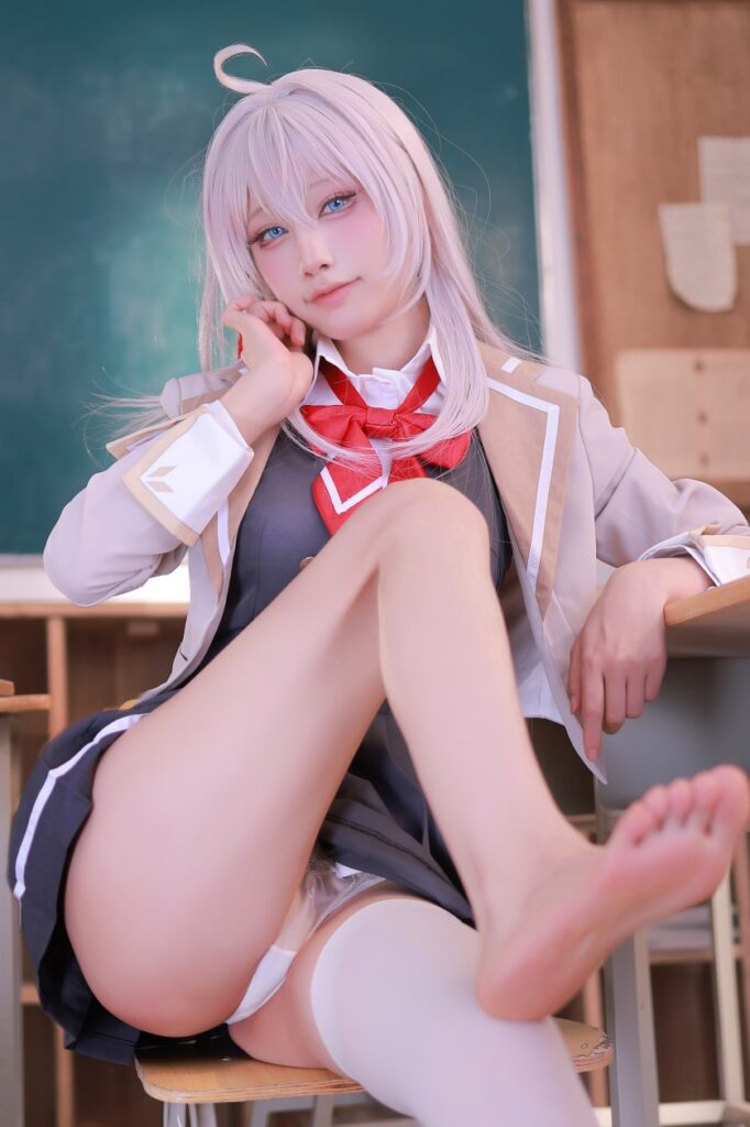 图片[2]-水淼aqua NO.193 艾莉同学 [91P-137MB]-暗影图集
