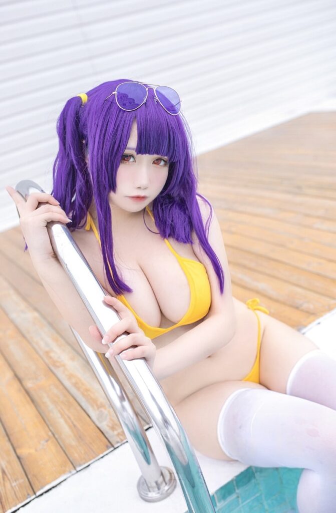 贞子蜜桃 – NO.18 碧蓝航线 波拉泳装 [23P-80MB]-暗影图集