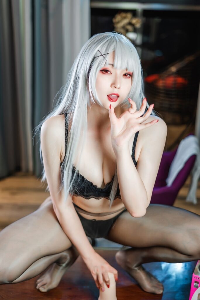 图片[3]-Natsuko夏夏子 – NO.43 OL灰机杯 [50P1V-280MB]-暗影图集