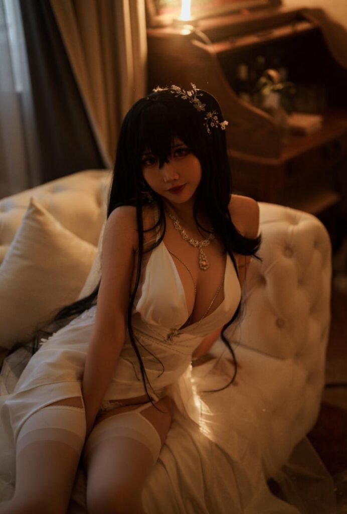 图片[2]-面饼仙儿 NO.133 碧蓝航线 大凤 婚纱 [32P-466MB]-暗影图集