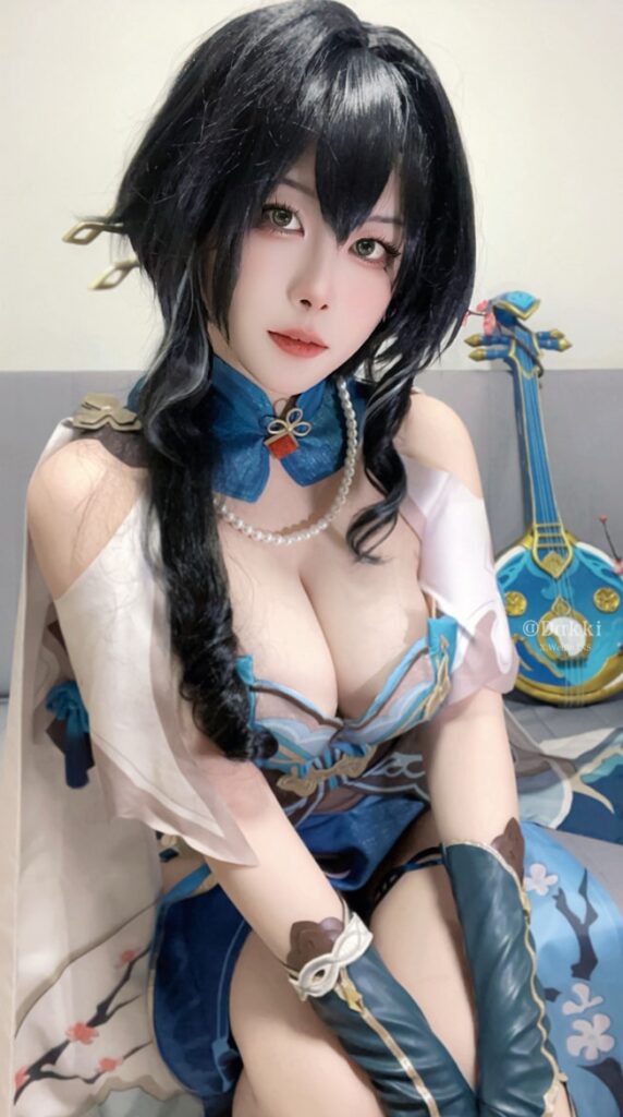 Dakki伊 NO.02 崩坏星穹铁道 阮梅 [51P1V-339MB]-暗影图集