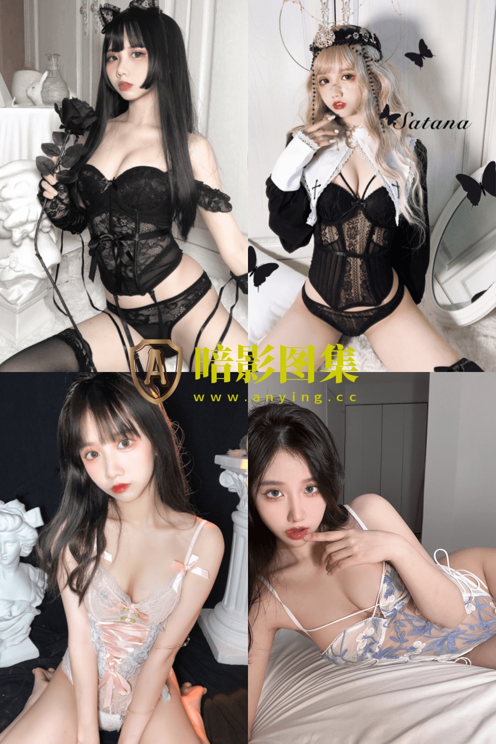 果咩酱w – 超可爱的萌妹Coser写真套图合集【持续更新中】-暗影图集